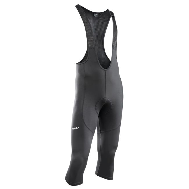 Northwave - pantaloni 3/4 cilism cu bretele - Active Bibknicker - Black
