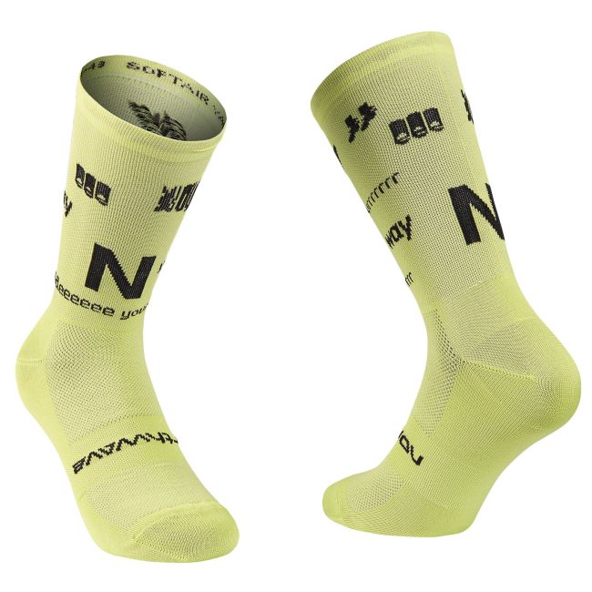 Northwave - sosete ciclism - Type Sock - Cool Matcha | Black