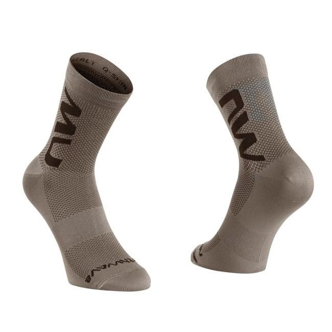 Northwave - sosete ciclism - Extreme Air Mid - inaltime 12 cm - nisipiu