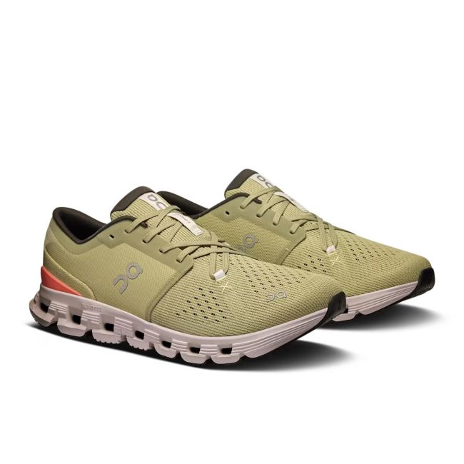 On - pantofi alergare - Cloud X 4 - Caper | Salmon