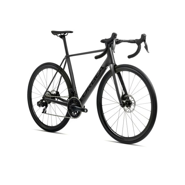 Bicicletă șosea race Orbea ORCA M21eTEAM PWR - Vulcano | Black(Matt) Black(Gloss)