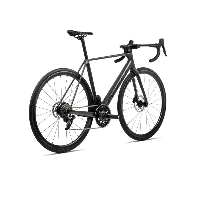 Bicicletă șosea race Orbea ORCA M21eTEAM PWR - Vulcano | Black(Matt) Black(Gloss)
