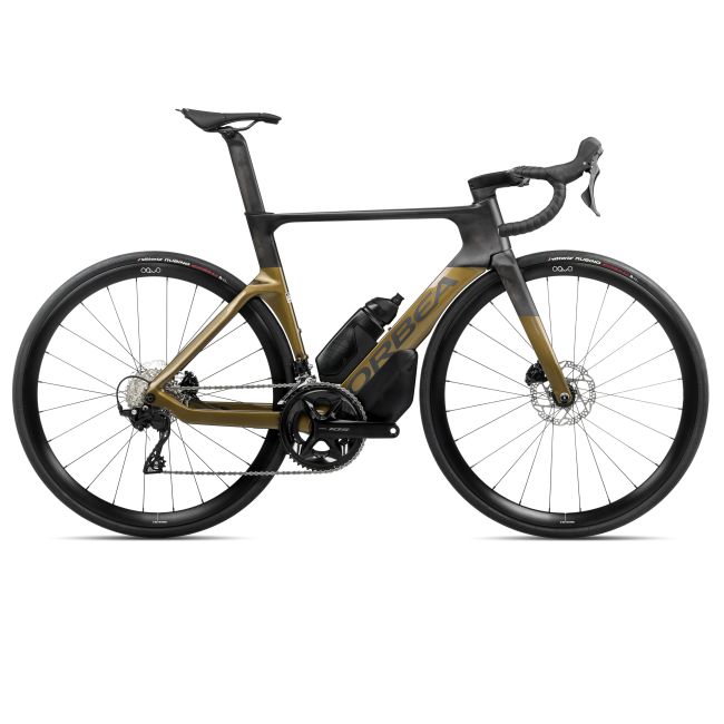 Bicicletă șosea race aero Orbea ORCA AERO M30LTD - Olive Green (Gloss) | Carbon Raw (Matt)