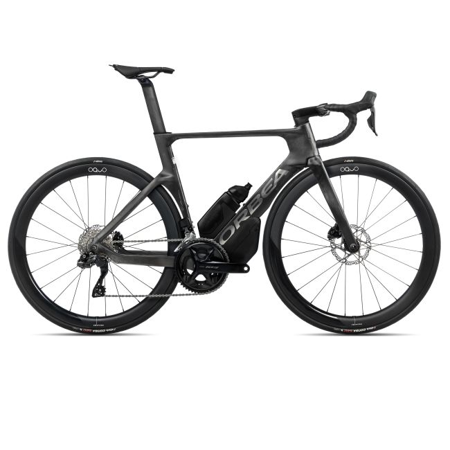 Bicicletă șosea race aero Orbea ORCA AERO M35iLTD PWR - Carbon Raw | Titanium (Matt)