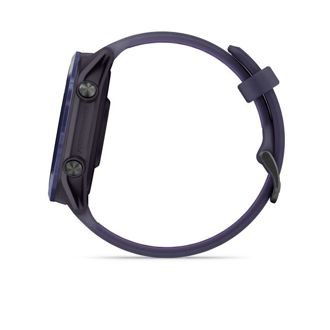 Garmin Forerunner 570 - 47mm - ceas multisport cu GPS si AMOLED - negru Indigo Aluminium with Translucent Imperial Purple | Indigo Band