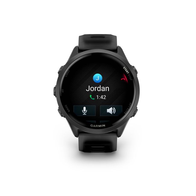 Garmin Forerunner 570 - 47mm - ceas multisport cu GPS si AMOLED - negru Slate Gray Aluminium with Translucent Black | Black Band