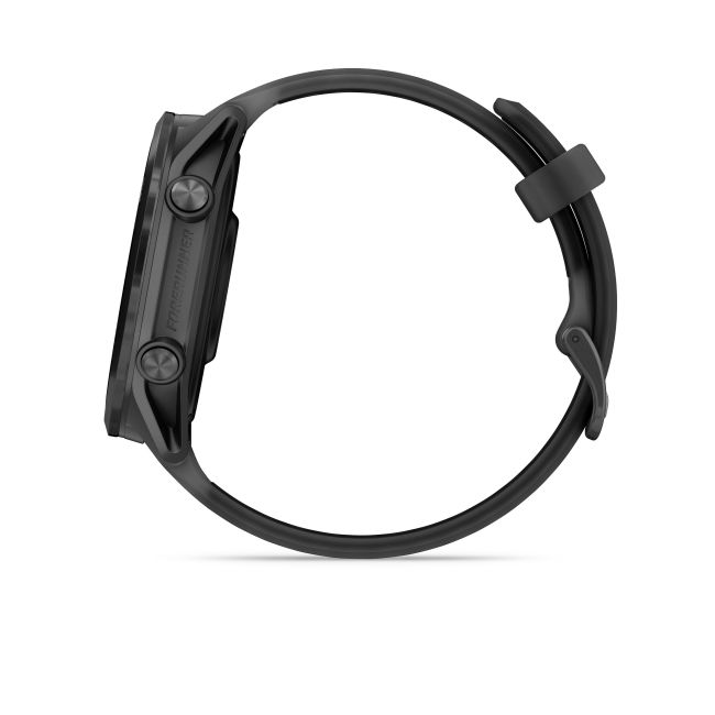 Garmin Forerunner 570 - 47mm - ceas multisport cu GPS si AMOLED - negru Slate Gray Aluminium with Translucent Black | Black Band