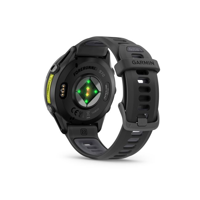 Garmin Forerunner 970 AMOLED Titan Carbon DLC Sapphire - Smartwatch multisport negru