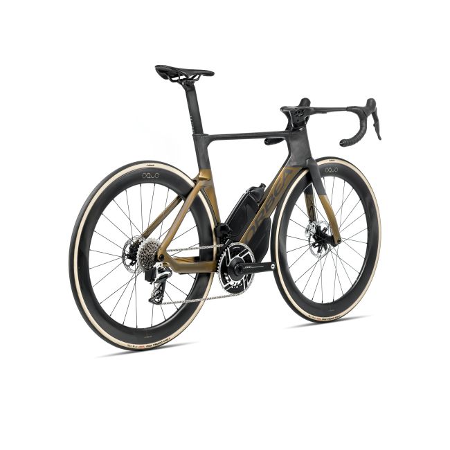 Bicicletă șosea race aero Orbea ORCA AERO M11eLTD - Olive Green (Gloss) | Carbon Raw (Matt)