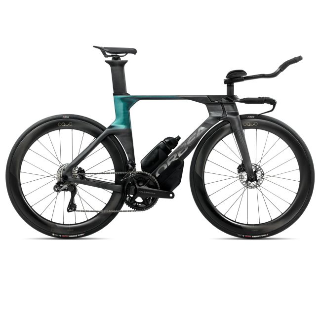Bicicletă șosea triatlon Orbea ORDU M20iLTD - Diamond Carbon View (Matt) | Evasion Green (Gloss)