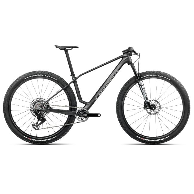 Bicicletă MTB XC hardtail Orbea ALMA M-LTD - Diamond carbon view (matt)