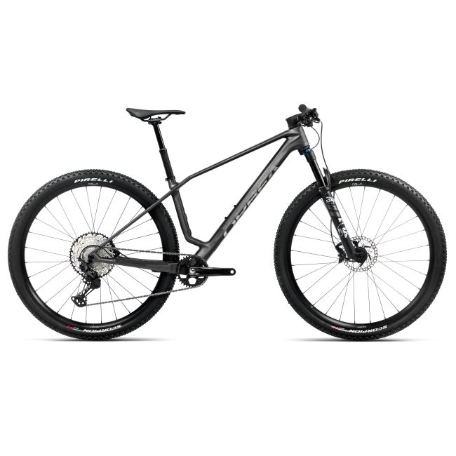 Bicicletă MTB XC hardtail Orbea ALMA M20 - Diamond carbon view (matt)