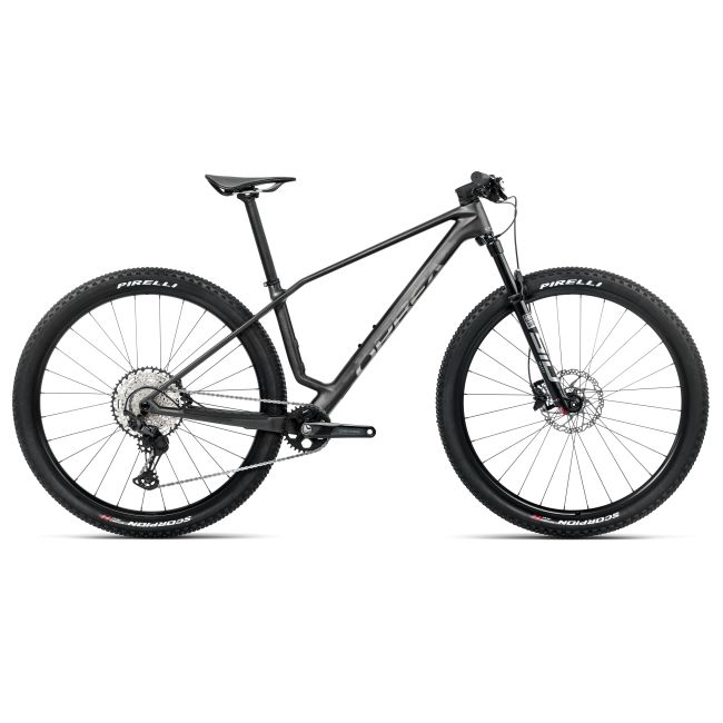 Bicicletă MTB XC hardtail Orbea ALMA M30 - Diamond carbon view (matt)