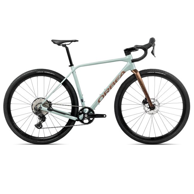 Bicicletă gravel Orbea TERRA H30 1X - Blue Stone (Gloss) | Copper (Matt)