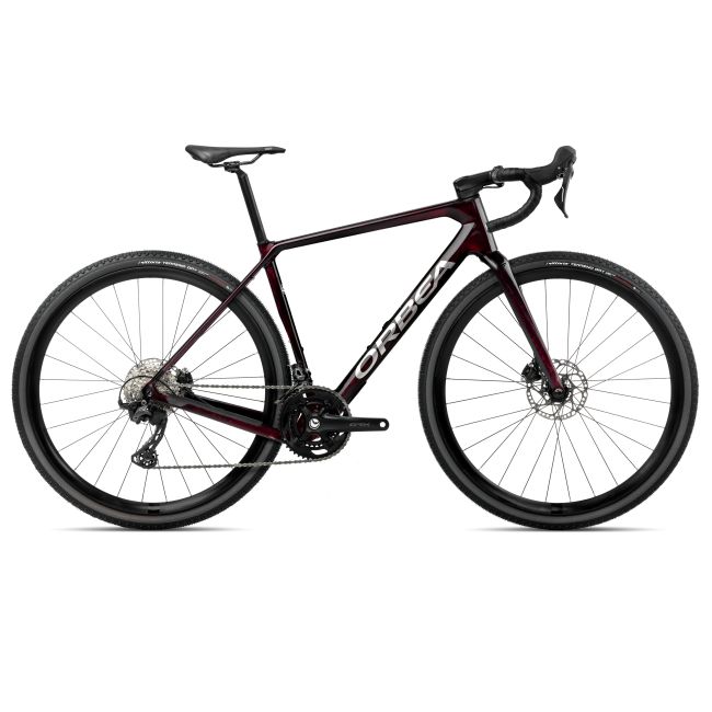 Bicicletă gravel Orbea TERRA M30TEAM - Wine Red Carbon View (Gloss)