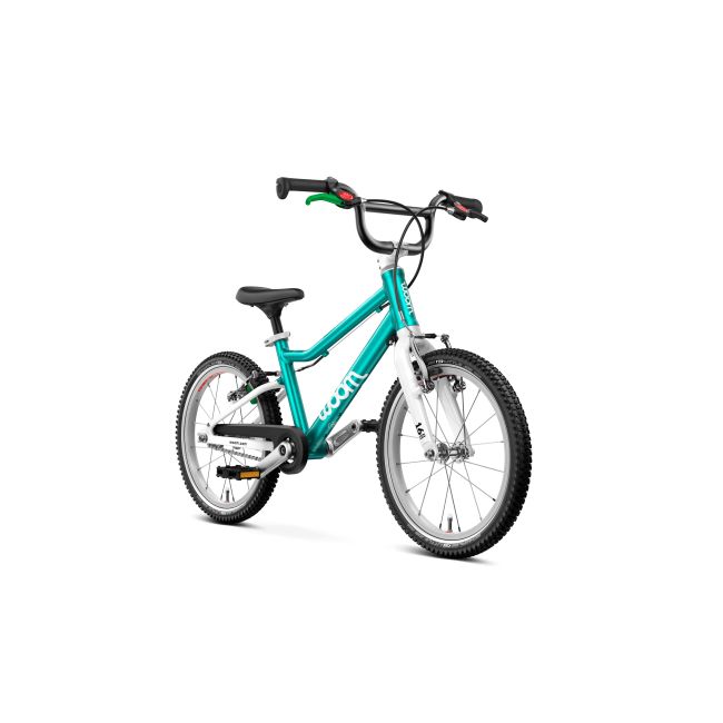 Bicicleta copii Woom 3 Go cu roti 16" turcoaz Metallic Turquoise Petrol