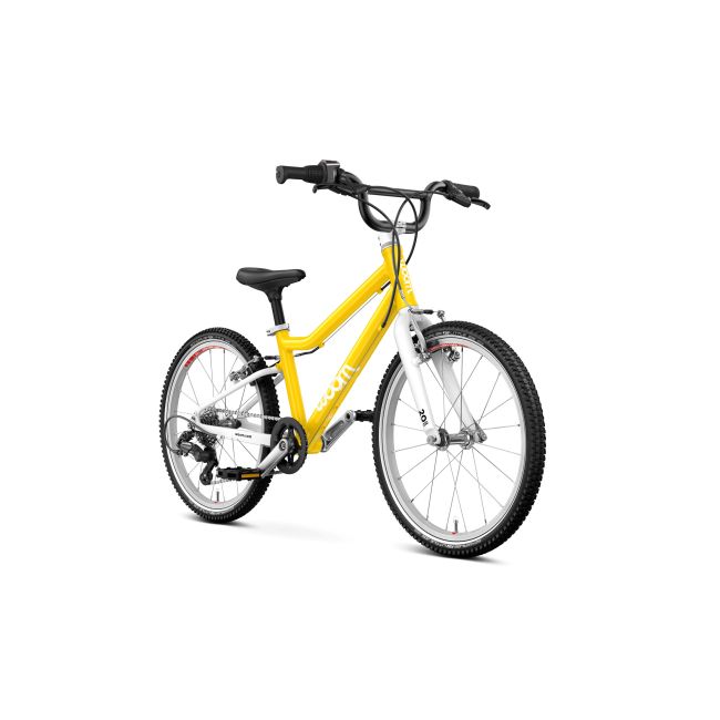 Bicicleta copii Woom 4 Go cu roti 20" galben Vibrant Yellow