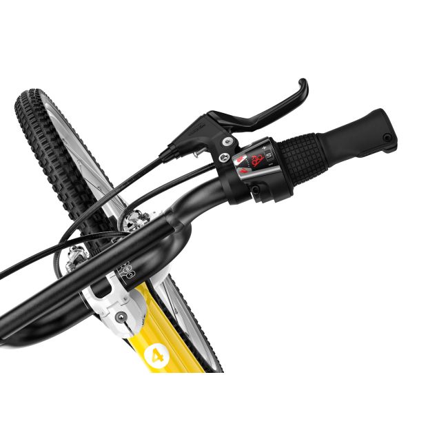 Bicicleta copii Woom 4 Go cu roti 20" galben Vibrant Yellow