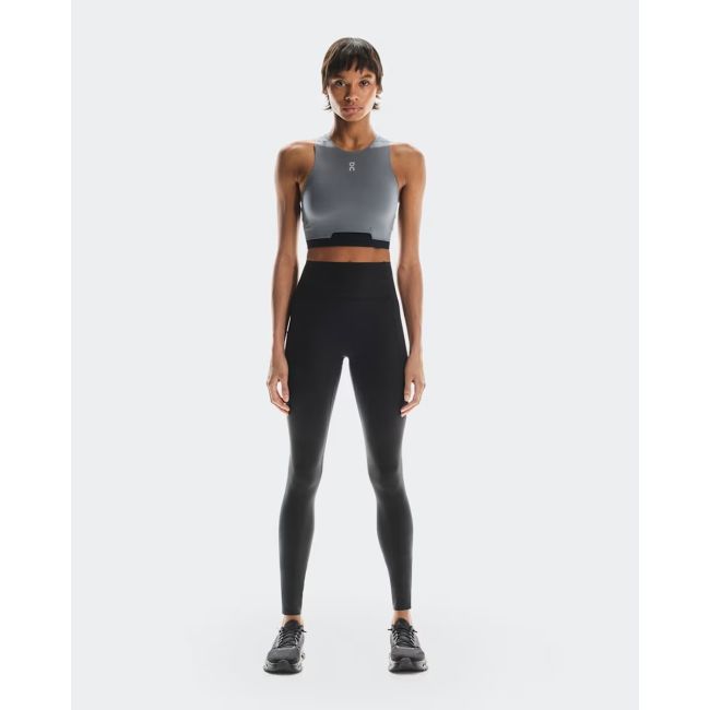 On - bustiera - Train 2-in-1 Crop W - Grey