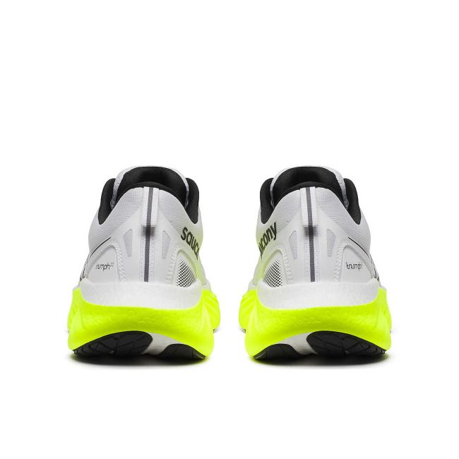 Saucony - pantofi alergare - Triumph 22 - white | citron