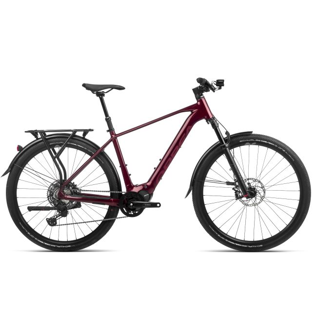 Bicicletă electrică urbană Orbea KEMEN 10 - Dark Red (Gloss | Matt)
