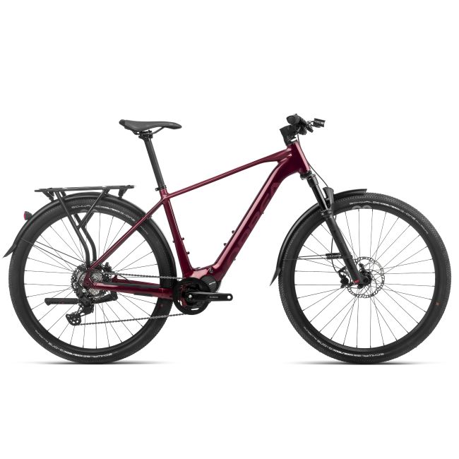 Bicicletă electrică urbană Orbea KEMEN 30 - Dark Red (Gloss | Matt)