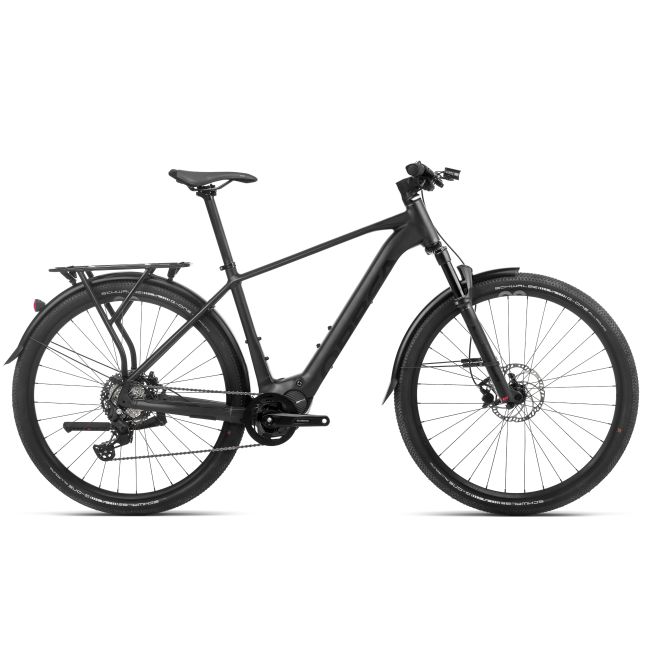 Bicicletă electrică urbană Orbea KEMEN 30 - Metallic Night Black (Matt | Gloss)