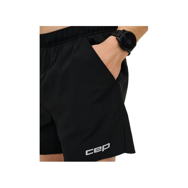 CEP - pantaloni scurti - run shorts loose fit - black