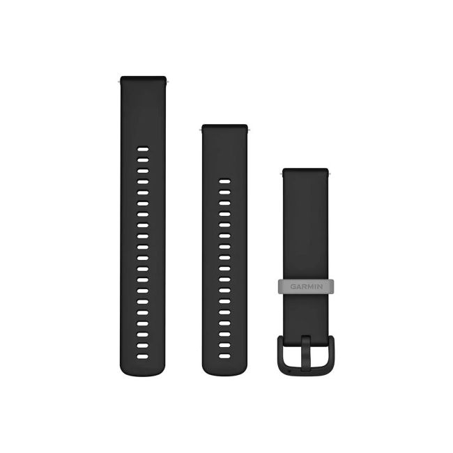 Garmin - curea silicon - Quick Release 20 - Negru