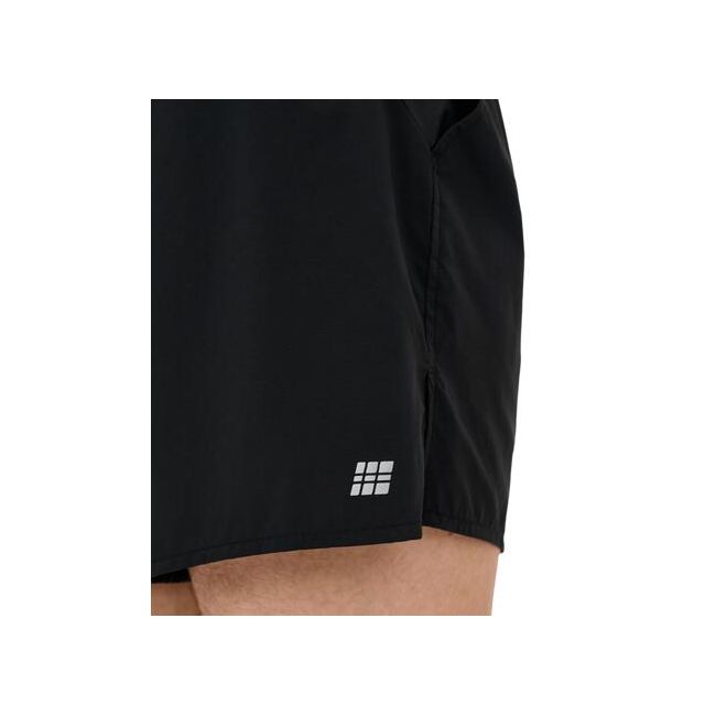 CEP - pantaloni scurti - run shorts loose fit - black