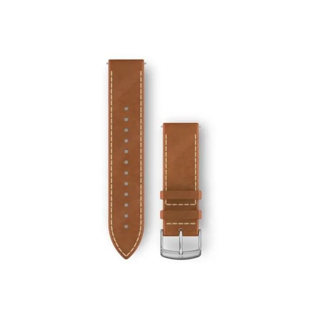 Garmin - curea piele - Quick Release 20 - Italian Tan | Leather