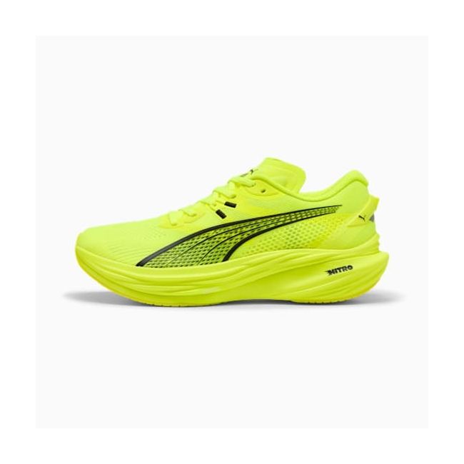 Puma - pantofi alergare - Deviate Nitro 3 - Yellow Alert | PUMA Black