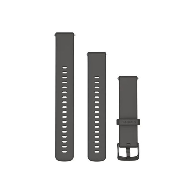 Garmin - curea silicon - Quick Release 18 - Pebble I Gray