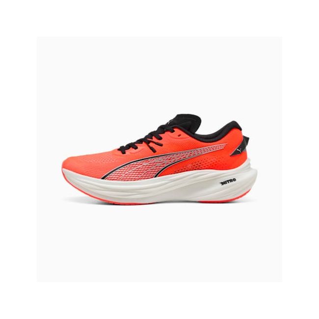 Puma - pantofi alergare - Deviate Nitro 3 - Glowing Red | PUMA Black