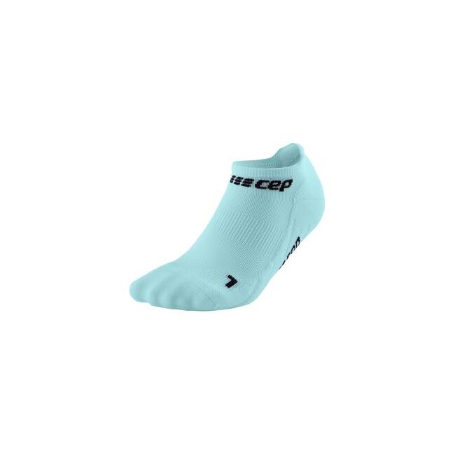 CEP - sosete compresie sub glezna - the run socks no show v4 - light blue