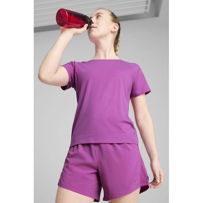 Puma - tricou tehnic - Run Velocity Tee W Berr - Wild Berry