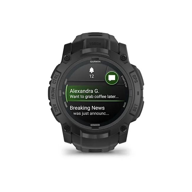 Garmin Instinct 3 AMOLED Tactical 50mm - Smartwatch Robust GPS