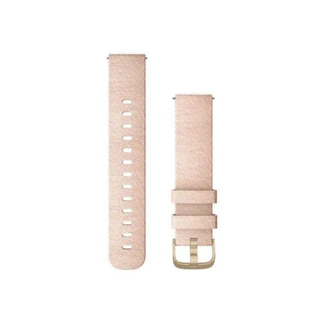 Garmin - curea nailon - Quick Release 20 - Blush Pink I Light Gold