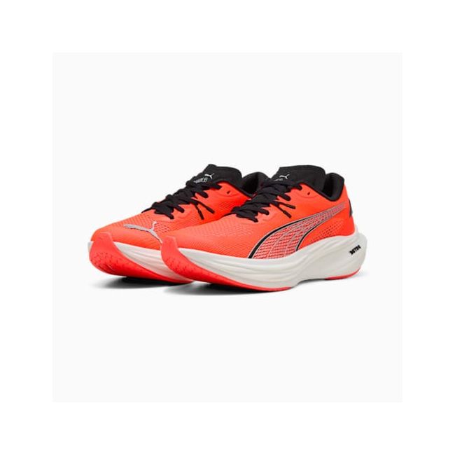 Puma - pantofi alergare - Deviate Nitro 3 - Glowing Red | PUMA Black