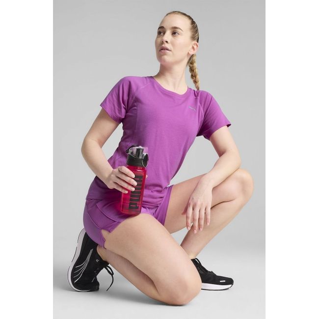 Puma - tricou tehnic - Run Velocity Tee W Berr - Wild Berry