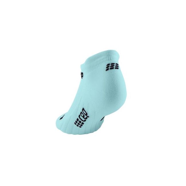 CEP - sosete compresie sub glezna - the run socks no show v4 - light blue