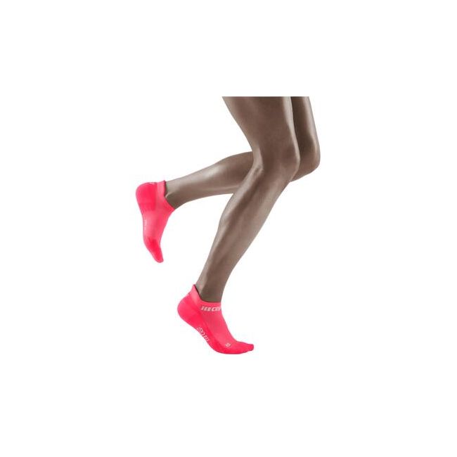 CEP - sosete compresie sub glezna - the run socks no show v4 - pink