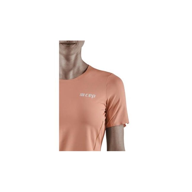CEP - tricou tehnic - run shirt short sleeve W - rose