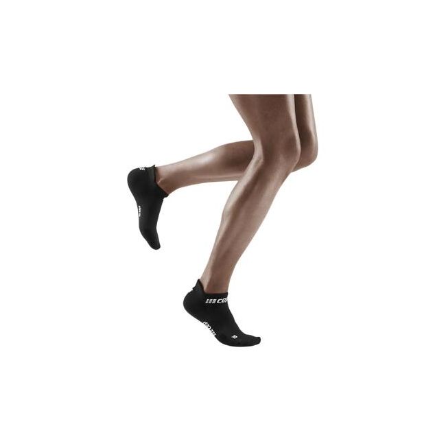 CEP - sosete compresie sub glezna - the run socks no show v4 - black
