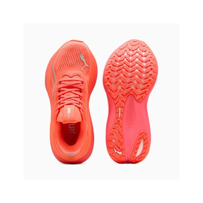 Puma - pantofi alergare - Magmax Nitro W - Glowing Red | PUMA Silver