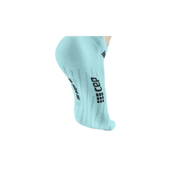 CEP - sosete compresie sub glezna - the run socks no show v4 - light blue