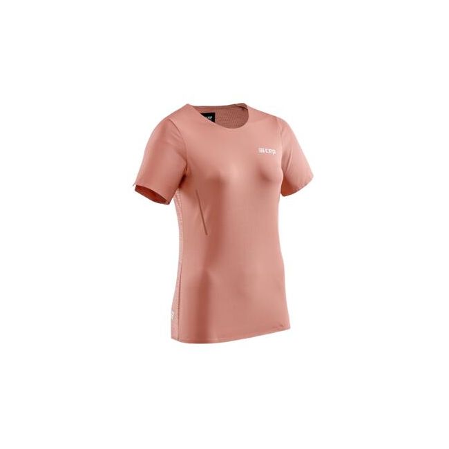 CEP - tricou tehnic - run shirt short sleeve W - rose
