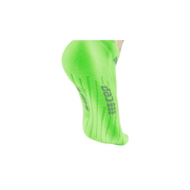 CEP - sosete compresie sub glezna - the run socks no show v4 - green