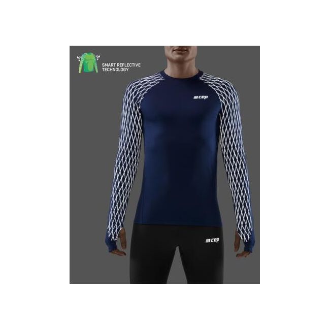 CEP - bluza cu maneca lunga - cold weather shirt LS - navy