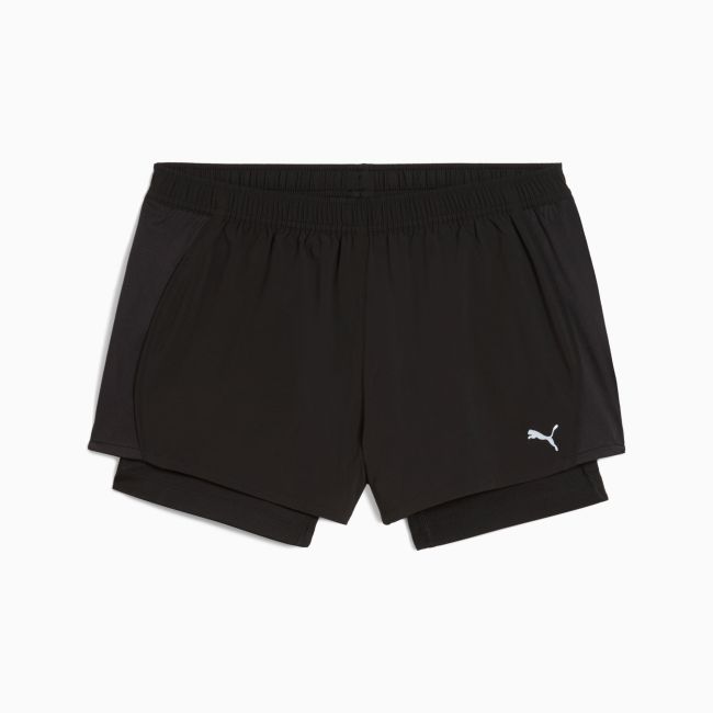 Puma - pantaloni scurti - Run Velocity 2In1 3" Short W - Negru